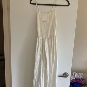 Wilfred Le Fou Aritzia Hymne Linen Dress Size 4